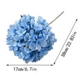 thumbnail image 2 of Happy Halloween Hydrangeas Artificial Flowers Bouquet Decoration Bridal Wedding Flower Real Latex Home, 2 of 4