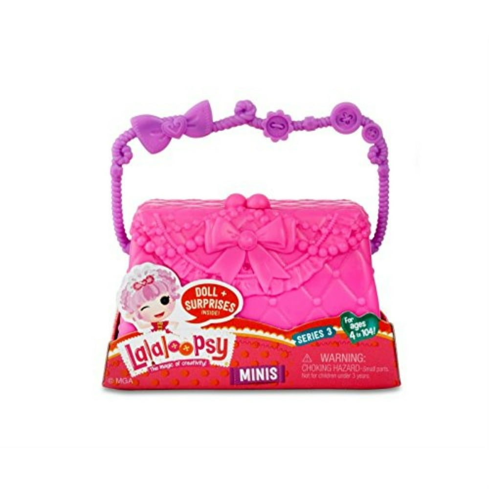 Lalaloopsy Mini Mystery Purses - Series 3 (Purple and Pink) - Walmart.com - Walmart.com