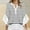 A543 White, variant on Summer Shirts for Women 3/4 Sleeve V Neck T Shirt Floral Summer Tops Tunic Plus Size Dressy Casual Work Blouses Fashion Flare Sleeve T-Shirt Or Mothers Day