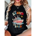 thumbnail image 1 of Croisière de Pâques 2025 - T-Shirt Personnalisable pour Femmes, T-Shirt Graphique Familial Groovy avec Col Rond et Manches Courtes, Lavable en Machine Fête des Pères, Fête des Mères, Nouvel An, Festival du Printemps, Saint-Valentin, 1 of 7