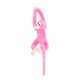 thumbnail image 1 of Mono de peluche de 21 pulgadas con cola larga para colgar en la cortina, regalo para mascota (rosa), 1 of 1