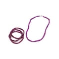 thumbnail image 2 of West Coast Jewelry Women's Dyed Light Purple Beaded Jewelry Set, 2 of 3