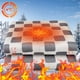 thumbnail image 5 of Manta de franela térmica y suave para invierno | Terciopelo cepillado no tejido | Manta eléctrica calefactada con sensor de temperatura de seguridad | Alimentación 36V | Manta cálida y acogedora en, 5 of 9