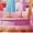 Pink: 1 piece: Style 1, variant on Magnetic Dress Up Game for Girl 20 Dress Shoe Handbag and Accessory DIY Magnetic Sticker Quiet Book for Travel Car Trip