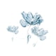 thumbnail image 4 of Murales de calcomanías de pared autoadhesivos, modernos, para decoración de aulas. Flores azules, 4 of 9