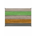 thumbnail image 2 of Sun Shade Sail 14x18Ft Colorful Stripe Wood Grain Uv Block Sunshade Canopy Outdoor Shade Cover Rectangle Shade Cloth For Patio Garden Yard Deck Pergola, 2 of 6
