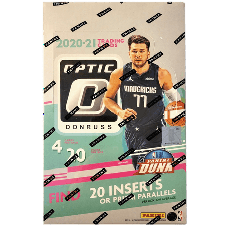 20-21 Panini Donruss Optic Basketball Retail Box Trading Cards Trading Cards