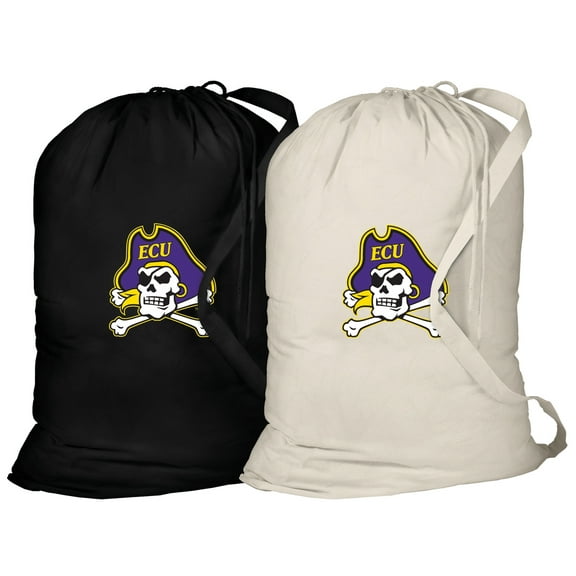 East Carolina Laundry Bags 2Pc SET of  ECU Clothes Bags - A TOP GIFT