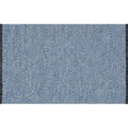 thumbnail image 3 of Alma Transitional 2' x 3' Blue and Azure Blue, Machine Washable Polyester & Cotton Indoor Area Rug, 3 of 11