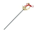 thumbnail image 3 of Ornate Ninja Toy Sword Halloween Costume Accessory Prop - By Dress Up America, 3 of 4