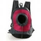 thumbnail image 2 of Mochila cómoda y transpirable para mascotas para andar en bicicleta, hacer senderismo, viajar, ir de compras (talla L, rosa) -, 2 of 5