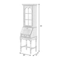 thumbnail image 6 of Butler Newlark 20 in. W Wood and Glass Traditional Secretary Desk - Powder Gray, 6 of 6