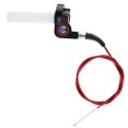 thumbnail image 1 of Peahefy Throttle Grip Cable, Throttle Cable,Quick Turn Twist Handlebar Throttle Grip & Cable for 50-250cc Motorcycle, 1 of 8