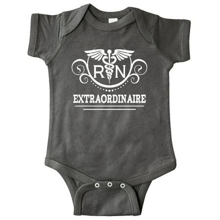 

Inktastic RN Extraordinaire Nurse Appreciation Gift Baby Girl Bodysuit