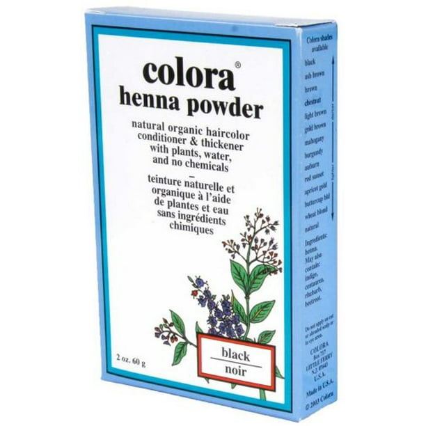 Colora Henna Powder, Black