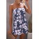 thumbnail image 4 of ABPHQTO Mono de Mujer Bandeau Estampado Floral Gris con Bolsillos, 4 of 5