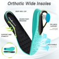 thumbnail image 5 of Men's Orthopedic Wide Walking Shoes: Comfortable Fashion Sneakers with Arch Support, Casual Tennis Work Sports Shoes, 5 of 9