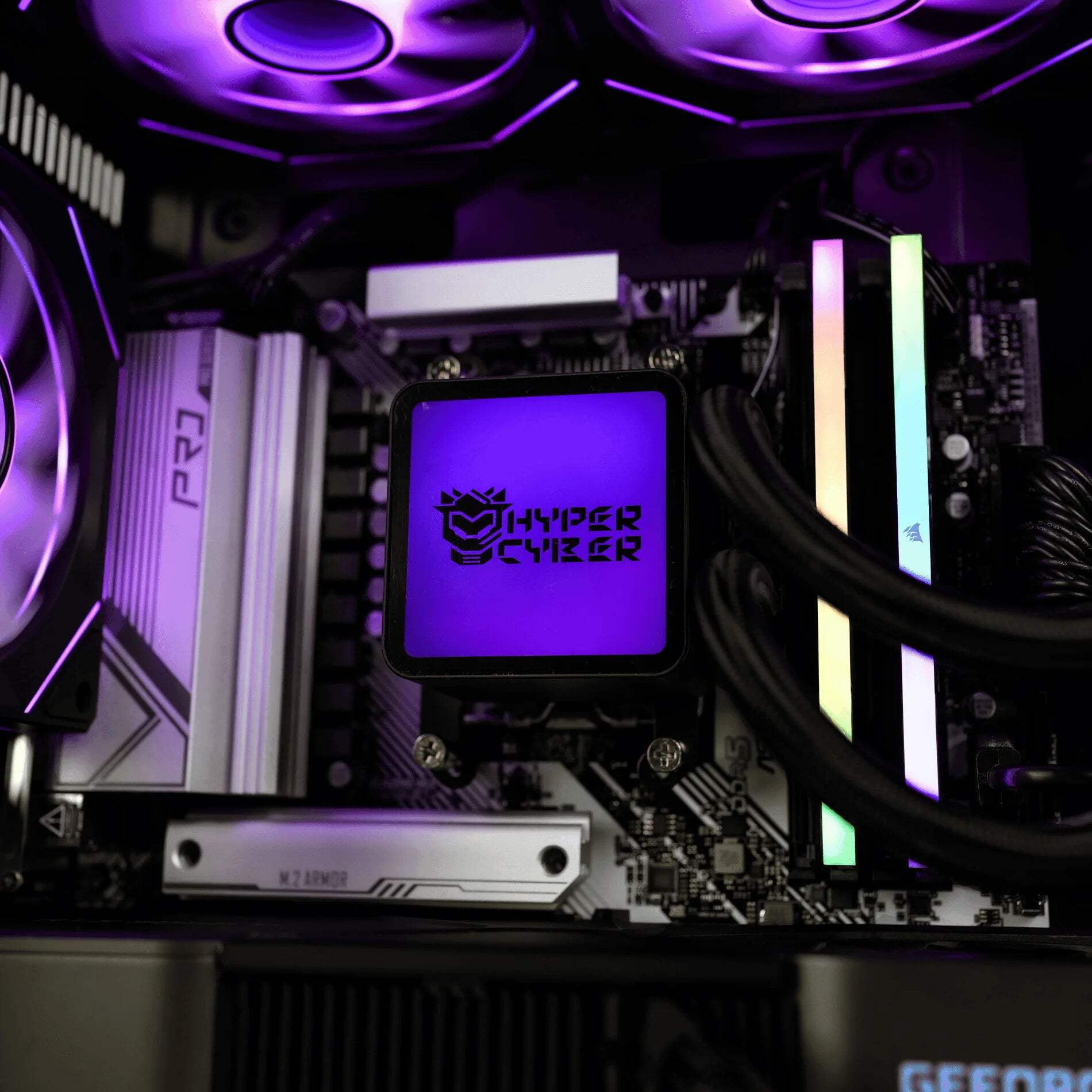 Hyper Cyber Rage | Intel Core Ultra 7 265K | NVIDIA GeForce RTX 5070 12GB | Gaming PC
