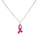 thumbnail image 1 of Concienciación sobre el cáncer de mama Collares para mujer Accesorios para el cuidado de la mama Collares de moda Cadena de suéter Colgante de lazo rojo Collar largo Accesorios de ropa para mujer, 1 of 8