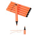 thumbnail image 1 of Colored Markers, Orange 6 Pack Washable Coloring Markers Water Color Pens, 1 of 6