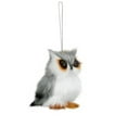 thumbnail image 2 of Faux Fur Animal Hanging Ornaments, Plush Woodland Animal Pendant, Cute Animals Decorative Hanging Ornaments, Rustic Animal Decoration for Xmas Tree Backpack Party (White Owl), 2 of 9