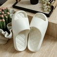 thumbnail image 6 of Lenago Women's Bath Slippers Shower Shoes Sandals with Drain Holes Waterproof Quick Dry Bathing Slippers Bathroom House Shoes Beach Sandals, 6 of 6