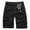 Black, variant on Youmylove Leisure Mens Shorts Men's Cargo Shorts Classic Stretch Waist Outdoor Fashion Casual Shorts Lightweight Beach Shorts