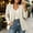 Beige-A, variant on Women’s Collarless Cropped Blazer Long Sleeve No Button Casual Business office Suit Jacket Outerwear Tops Yellow XL