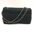 thumbnail image 2 of Pre-Owned Chanel CC Mark Chain Bag Crossbody Shoulder Bag Black SilverHardware (Good), 2 of 15