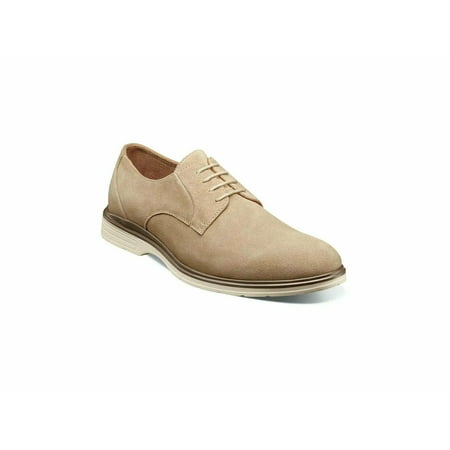 

Stacy Adams Plain Toe Lace Up Men s Shoes Sandstone Suede Leather 25522-283