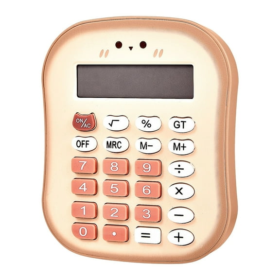 12-Digit Large Display Calculator with Silent Round Buttons – Ideal for Office, Home, and Educational Use
