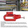 thumbnail image 3 of Circuit Breaker Lockout Device, Insulated Improved Safety Nylon PA Prevent Misoperation Lockout Tagout Breaker Lock  for Electrical Equipment, 3 of 7