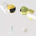 thumbnail image 3 of fastboy Cat Toy For Endless Fun Interchangeable Feathers Tassels Ball Accessories PVC Smart Cat Toy For Cats yellow, 3 of 6