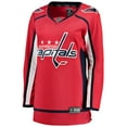 thumbnail image 2 of Women's Fanatics Red Washington Capitals Home Breakaway Jersey, 2 of 7
