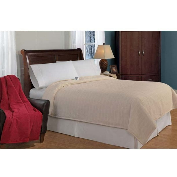 Serta Plush TripleRib Heated Blanket