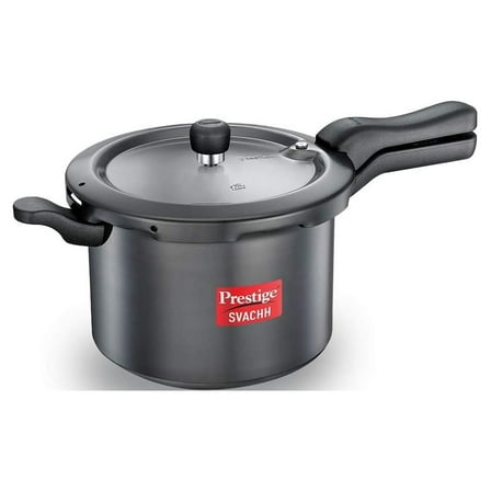 WBTAYB SVAHA5 Prestige Svachh Pressure Cooker HA 5 L, 5-Liter, Black