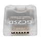 thumbnail image 3 of Lector de tarjetas GC2SD Plug and Play Adaptador de tarjeta de almacenamiento micro portátil para consola de juegos profesional para Wii para GC Transparente, 3 of 12