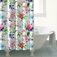 thumbnail image 5 of Waterproof Pioneer Shower Curtain 84x72 Inch Polyester Unique Colorful Floral Shower Curtain for Bathroom Hotel Home Decor with 12 Plastic Hooks, 5 of 5