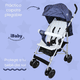 thumbnail image 3 of Carriola Bastón Plegado Compacto Viajera iBaby Piegato Ultra Ligera azul, 3 of 9