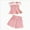 Pink, variant on KPOPLK Baby Toddler Girls Clothes Solid Color Sleeveless Camisole Linen Pants Set Baby Summer Outfits 12 18 montgs 2 piece girl summer clothes(6-9 Months,Pink)