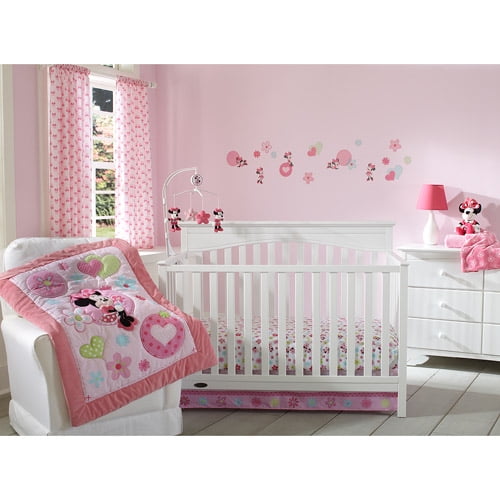 minnie mouse crib sheet set