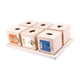 thumbnail image 4 of de madera Caja de pestillo Juguete Montessori Habilidades sensoriales Habilidades motoras finas Desbloqueo de juguetes Cubos Tablero ocupado Zulema Juguetes Montessori, 4 of 8