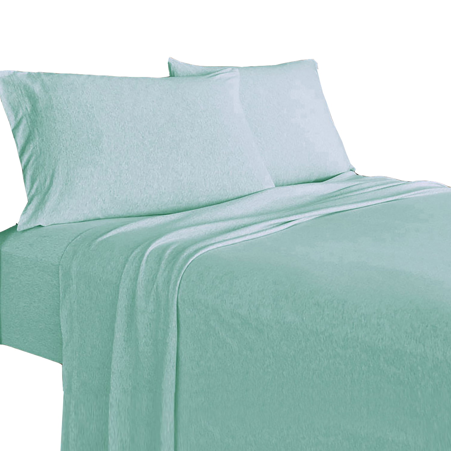 King 4-Piece Sheet Set, Soft tees Luxury Cotton Modal Ultra Soft Jersey Knit Sheet Sets by Royale Linens