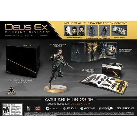 Deus Ex: Mankind Collector's Edition (Xbox One) Square Enix, 662248916439