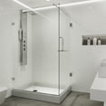 thumbnail image 5 of VIGO Pacifica 48 in. L x 36 in. W x 79 in. H Frameless Hinged Rectangle Shower Enclosure Kit in Chrome with Clear Glass, 5 of 12