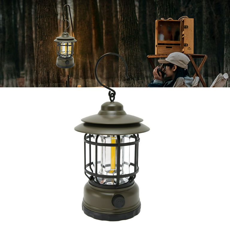 NYIDPSZ Camping Lamp 60LED Solar Light Rechargeable Workshop Lamp