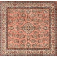 thumbnail image 1 of Ahgly Company Indoor Rectangle Traditional Brown Red Persian Area Rugs, 7' x 10', 1 of 6