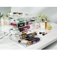 thumbnail image 2 of Sorbus Acrylic Cosmetic Makeup and Jewelry Storage Case Display, Spacious Design, Diamond Pattern, 3 Large/4 Small Drawers, 2 of 11