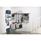 thumbnail image 2 of Kit de almacenamiento Rubbermaid FastTrack para garaje montado en la pared, 15 piezas, 2 of 9