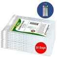 thumbnail image 3 of Mighty Gadget 50 Packs 3x5 inch Self-Seal Clear Plastic Bubble Pouches Bags for Fragile Items, 3 of 3